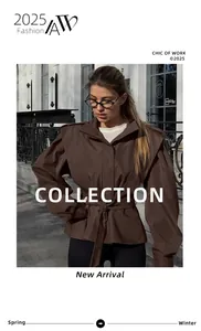 Chic brown trench coat for women with belted waist and lapel collar in a street setting