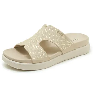Sandalias de plataforma elegantes para mujer con diamantes de imitación para verano