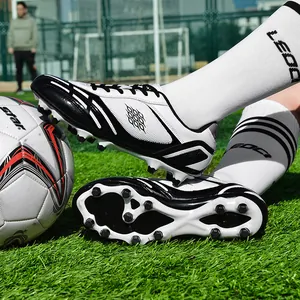Scarpe da Calcio Professionali Antiscivolo per Ragazzi e Bambini Scarpe da Allenamento alla Moda con Tacchetti Turf Sneaker Sportive da Esterno