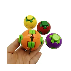 Colorful fidget puzzle ball for stress relief and sensory play