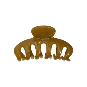 Korean Style Acrylic Geometric Hair Claw Clip Large Shark Clip For Women Elegant Updo Fashion Hair Accessories For Daily Styling