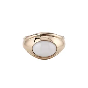 Bracciale a Polsino Vintage in Lega e Resina da Donna Lussuoso Braccialetto Aperto Geometrico Ellittico Gioiello Personalizzato