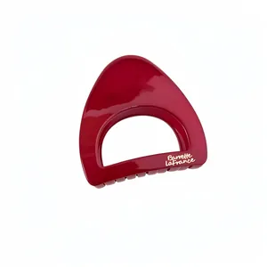 Petite Pince à Cheveux en Acrylique Géométrique Creuse Clip Requin Minimaliste Mode Commutation Épingle à Cheveux Luxe Léger Femme Accessoire Cheveux