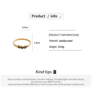 Spécifications détaillées du bracelet fleur en acier inoxydable, poids et taille inclus
