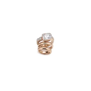 Stern Zirkonia Ohrmanschetten Für Damen Ohne Piercing Kupfer Gold Silber Plattiert Geometrische Stern Ohrknochen Clips Mode Schmuck