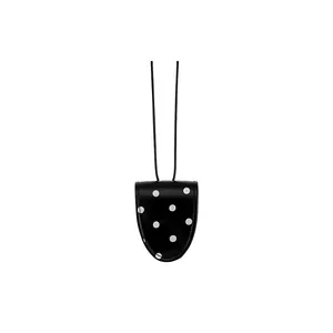 Koreaanse Retro Stippen Luipaard Leer Brilhouder Ketting Voor Vrouwen Mode Lange Truiketting Pendelaccessoires