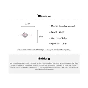 Detail page showing specs for women's sparkling floral round watch bracelet in pink.