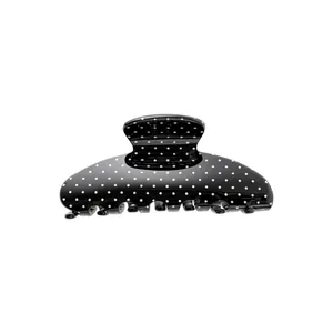 Vintage Stip Patroon Acryl Haarklem Koreaanse Stijl Mode Grote Haarklem Voor Dames Elegante Kapsel Haaraccessoires