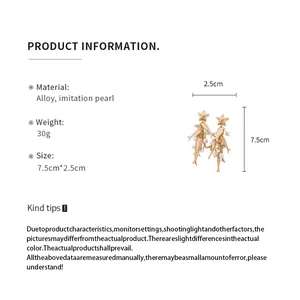 Fish and starfish tassel drop earrings with dimensions 7.5cm x 2.5cm and product details