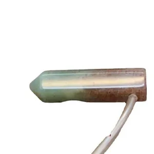Natural Indian Agate hexagonal pillar gemstone bead for DIY jewelry making pendant