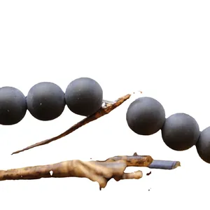 Perles d'agate noire mate pour la fabrication de bijoux DIY et projets de bracelets