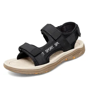Men's breathable mesh outdoor sport sandals for summer beach and hiking activities