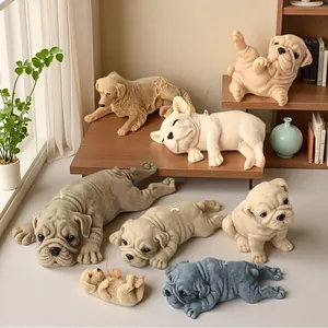 3D Animal Shape Silicone Mold For DIY Candle Making Dog Sheep Bear Toad Unicorn Aroma Candle Resin Craft Decorating Mold