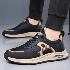 Scarpe casual traspiranti outdoor con suole spesse e morbide per moda uomo