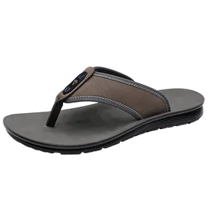 Rutschfeste Herren-Flip-Flops mit bequemer weicher Sohle für Strand und Outdoor-Freizeit