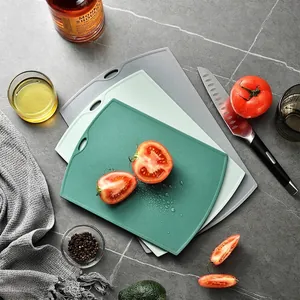 Non-Slip Kitchen Cutting Board Set PP Plastic Classification Chopping Boards For Fruit Meat Baby Food Modern Minimalist