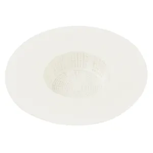 Professionele 13 cm witte TPR zachte rubberen gootsteenzeef afvoerfilter met gaasmandontwerp