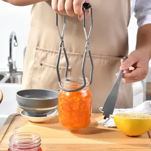 Kit de levage professionnel de bocaux avec extracteur de bulles et entonnoir pour conserve