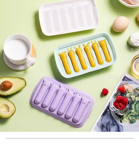 Silicone sausage molds with cute animal shapes for steaming kids' snacks and desserts.
