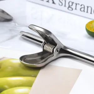 Durable heavy duty stainless steel chip bag clip for airtight food storage and sealing