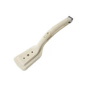 Pince spatule de cuisine 2-en-1 en silicone résistante à la chaleur pour poisson