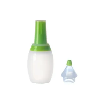 Pennello per bottiglia di olio in silicone con scala da 100ml per cucina e BBQ