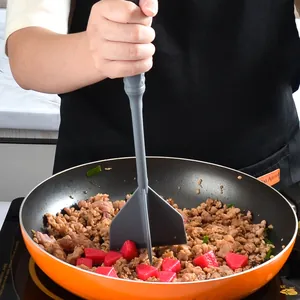 Schiaccia carne manuale e tritatutto per carne macinata in padella, resistente calore