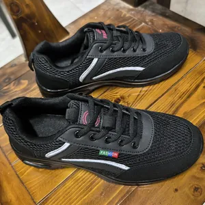 Ademende mesh herensneakers met een lichtgewicht luchtkussen zool voor de zomer