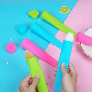Moules à glace en silicone alimentaire pour glaces à l'eau DIY aux couleurs vives