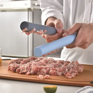 Professional food-grade silicone rolling pin with precise measurement markings for home baking