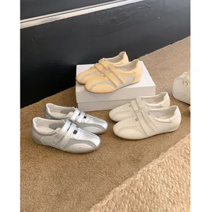 Sneaker Ballet GAT Traspiranti da Donna con Rialzo Interno Suola Morbida Doppia Chiusura a Strappo Scarpe Fashion con Plateau