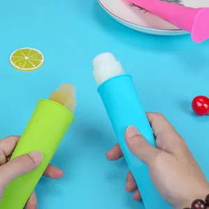 Moules à glace en silicone de qualité alimentaire pour sucettes glacées maison