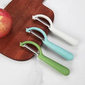 Ergonomische Roestvrijstalen Groente En Fruit Dunschiller Multifunctionele Aardappel Appel Schil Tool Voor Keuken Gadget