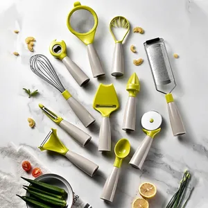 Modern PP Stainless Steel Vertical Kitchen Tool Bottle Opener Whisk Ice Cream Scoop Peeler Lemon Squeezer For Home Kitchen