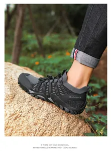 Chaussure de randonnée en mesh respirant pour homme pour le camping et le trekking en plein air