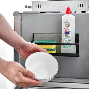 Magnetische koelkast organizer voor keuken spons en afwasmiddel houder