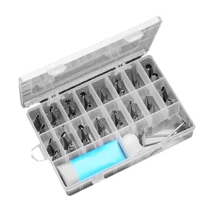 Komplettes 32-teiliges Edelstahl Spritztüllen-Set für professionelle Tortendeko