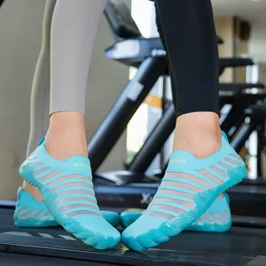 Unisex Schnelltrocknende Wasserschuhe Atmungsaktive Netz-Aqua-Schuhe Rutschfeste Jelly-Sohle Yoga-Gymnastikschuhe Für Strand Angeln