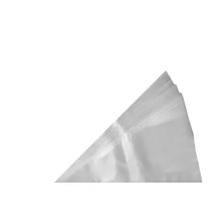 Set of 50 disposable 12-inch thickened PE piping bags for professional cake decorating.