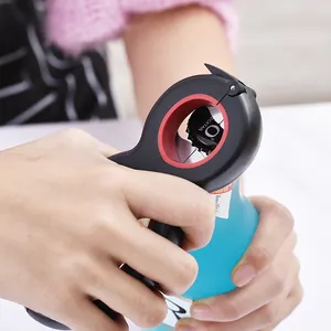 Ergonomic 6-in-1 multi-functional manual bottle and jar opener for soda and beer