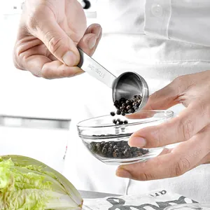 Professional stainless steel 1 Tbsp measuring spoon for spices and baking ingredients
