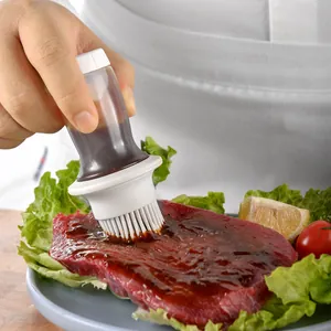 Pinceau bouteille d'huile en silicone pour badigeonner les steaks et la pâtisserie