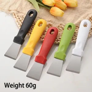 Raspador de Limpieza de Cocina de Acero Inoxidable Pala de Descongelación de Refrigerador Con Mango de Color