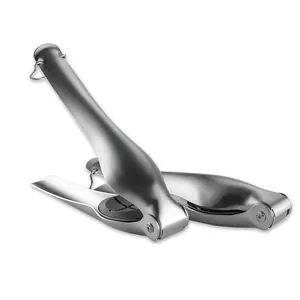 Professional 304 stainless steel chestnut opener and nut cracker tool with cross-blade design