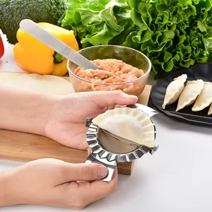 304 stainless steel dumpling maker press mold for handmade dumplings