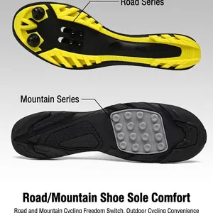 Comparison of durable road and mountain bike cycling shoe outsoles for versatile performance