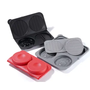 Molde de silicona redondo para hamburguesas de carne y bolas de arroz