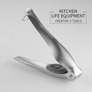 304 Stainless Steel Chestnut Opener Nutcracker Tool Manual Lever Sheller For Chestnuts Walnuts Kitchen Gadget Durable Sheller