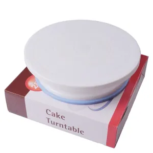 Soporte giratorio antideslizante profesional de 28 cm para decorar pasteles y tartas