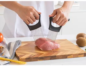 Ablandador de carne profesional de acero inoxidable 304 y soporte para cebollas
